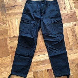 pacsun black cargo pants